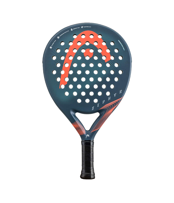 Head Zephyr 2023 Gray Orange Racquet