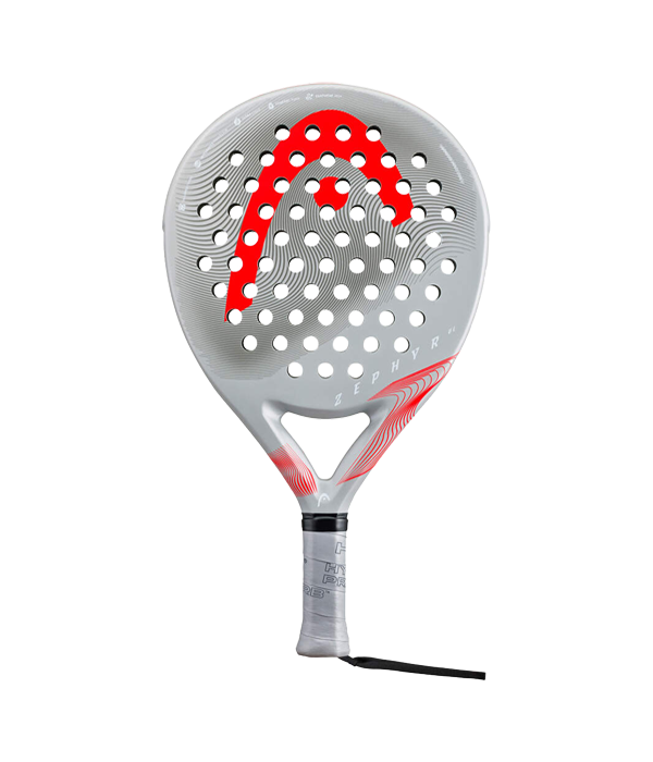 Pala Head Zephyr UL Gris/Rojo