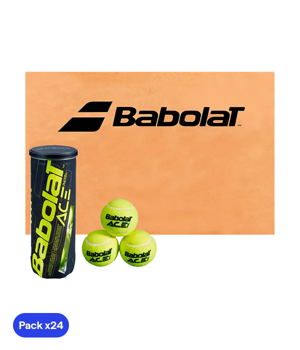 Cajón Pelotas Babolat Ace (Pack x24)